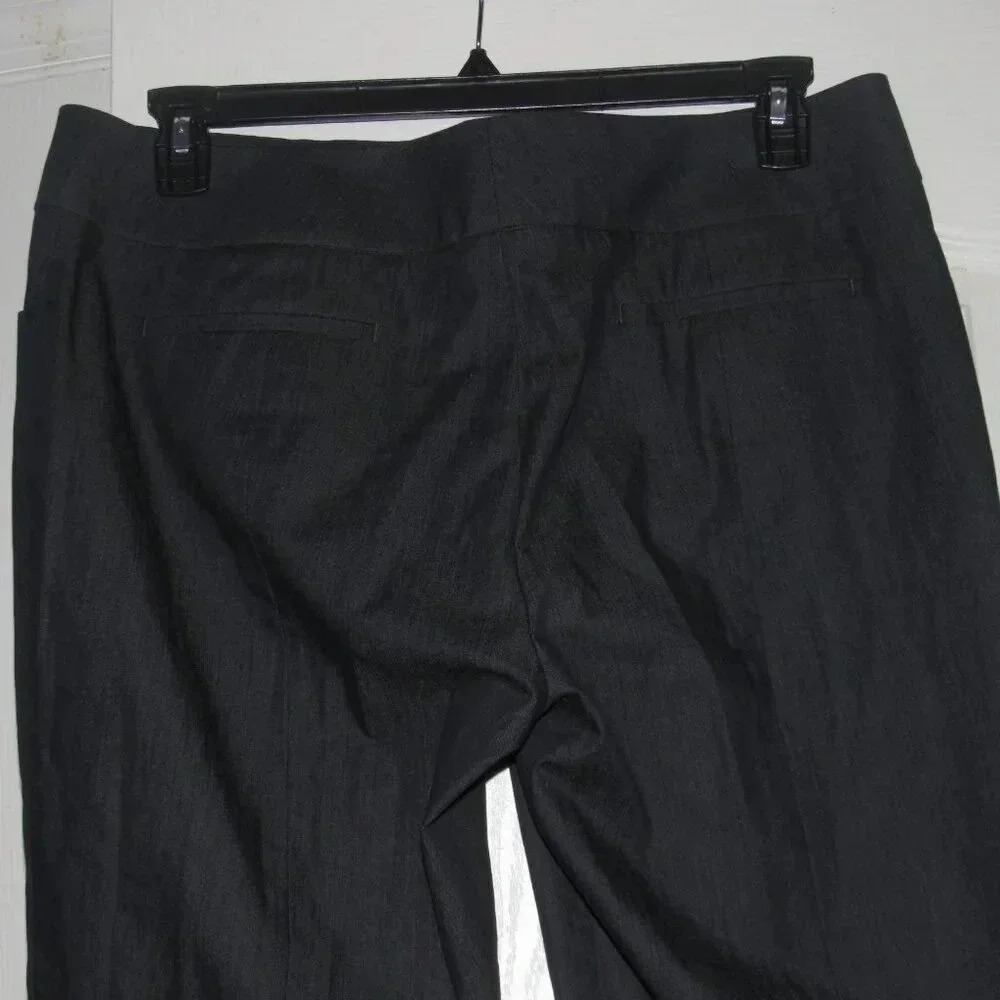 TALBOTS Signature Cotton Blend Stretch Gray Pants Size 14 - Picture 5 of 7